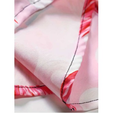 Men's Casual Button-...