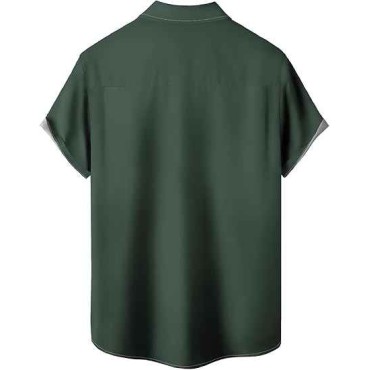 Hawaiian Printed Men...