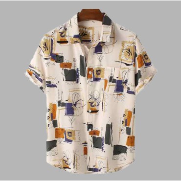 Mens Blouse Shirts S...